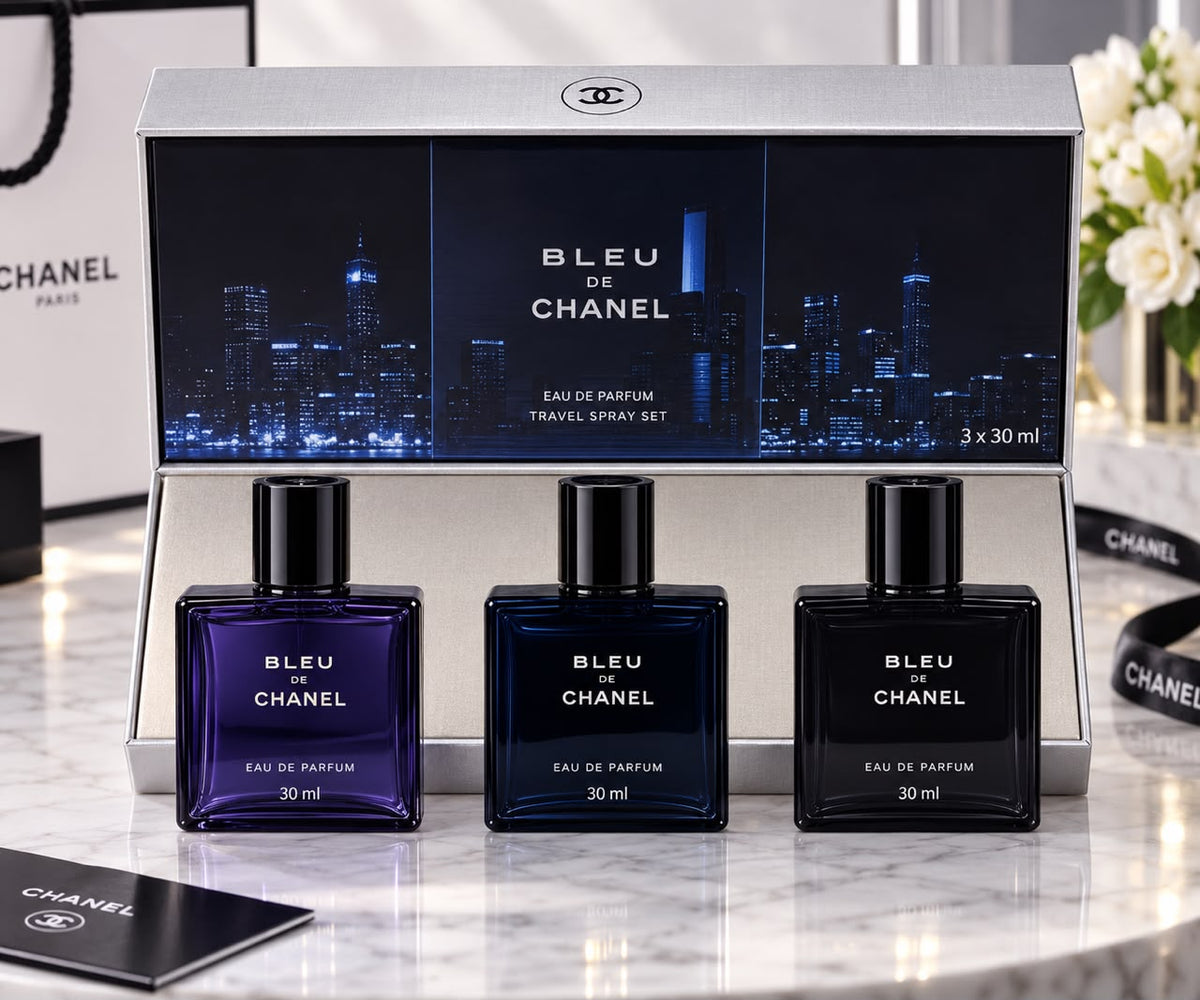 BLEU DE CHANEL SET 3 IN 1 3×40ML