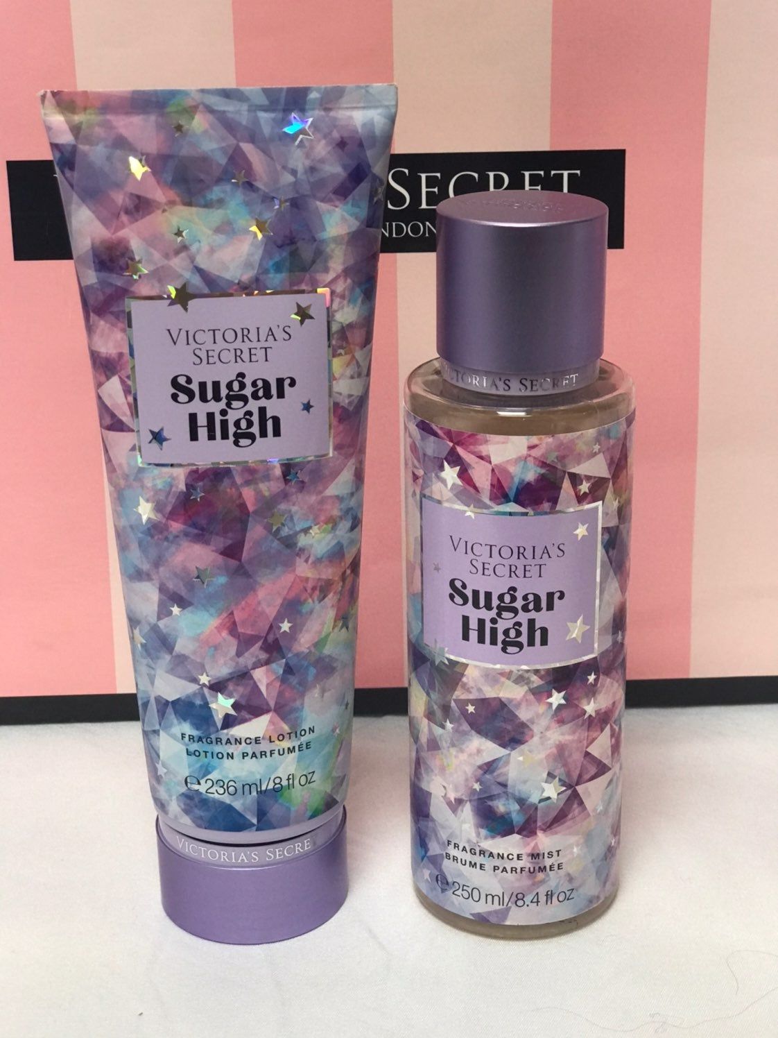 Victoria Secret Sugar High Combo Set 3in1