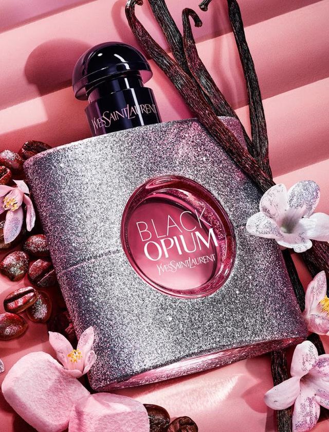 YVES SAINT LAURENT BEAUTE
Black Opium Glitter Eau de Parfum, 3 oz.