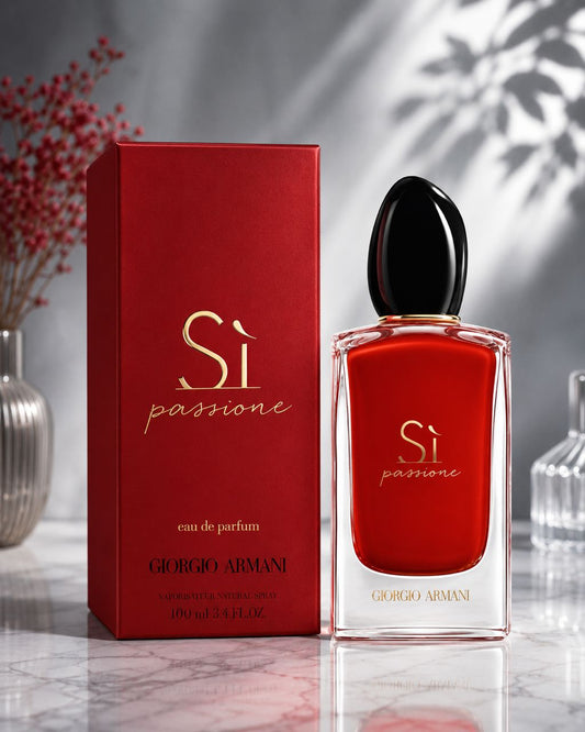 Giorgio Armani Si Passione Eau De Parfum, Fragrance For Women, 100ml