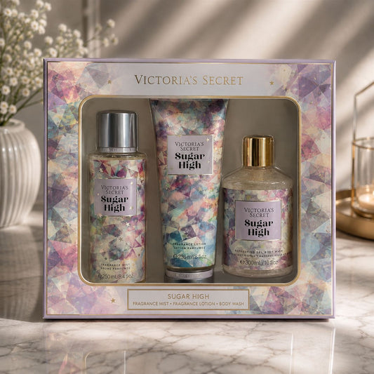 Victoria Secret Sugar High Combo Set 3in1