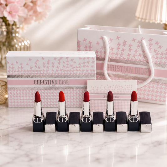 CHRISTIAN DIOR 5 IN 1 LIPSTICK SET