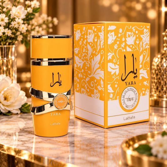 Lata Fayara Yellow 100ml YARA TOUS lattafa Middle East Arabic Perfume Dubai