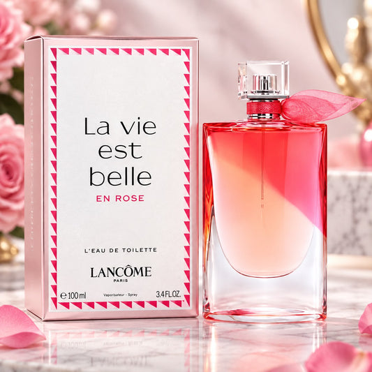 Lancome la vie est belle en rose eau de toilette 100ml