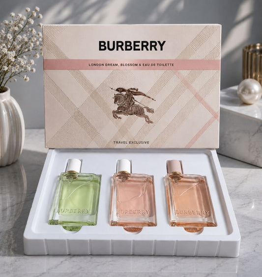 BURBERRY 3 IN 1 GIFT SET 3 × 40ML