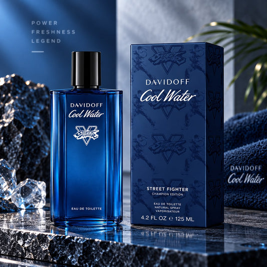 Davidoff Cool Water Street Fighter Champion Edition Men - 125ml edt