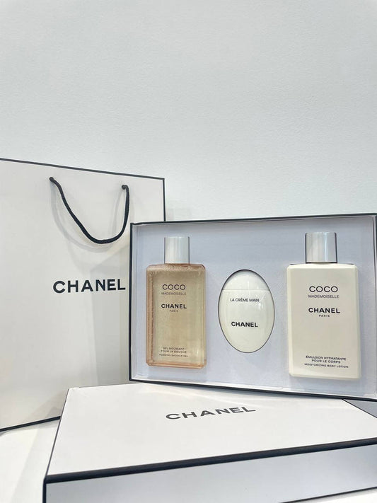 CHANEL BODY LOTION,SHOWER GEL AND HAND CREAM