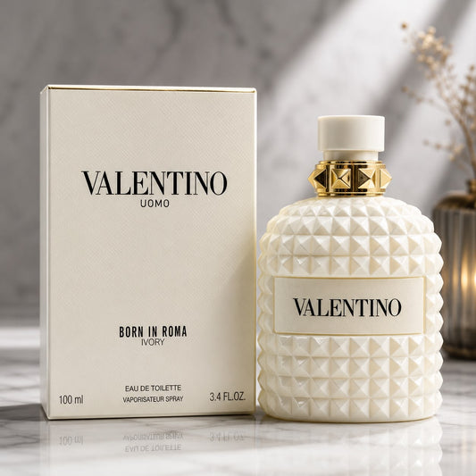 VALENTINO Uomo Born In Roma Ivory Eau De Toilette 100ml