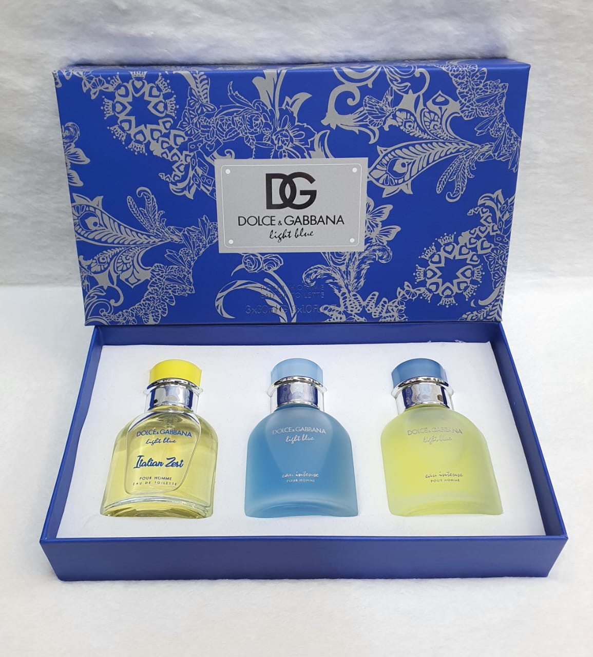 DOLCE AND GABBANA 3 IN 1 GIFT SET 3 × 40ML